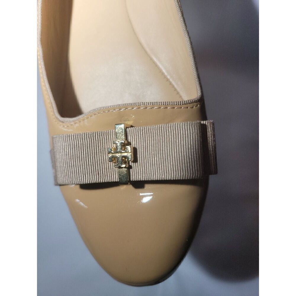 Tory Burch Tan Patient Flats 10.5M - Picture 8 of 9